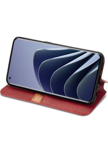 Oneplus 10 Pro Için Kılıf Moda Tasarım Deri Kılıf Cüzdan Fonksiyonu Çevirin (Yurt Dışından) modelleri