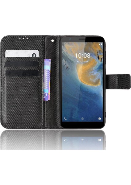 Zte Blade Magnetic Manyetik Cüzdan Kart Tutucu Kapak Kickstand Için Kılıf (Yurt Dışından) indirimleri