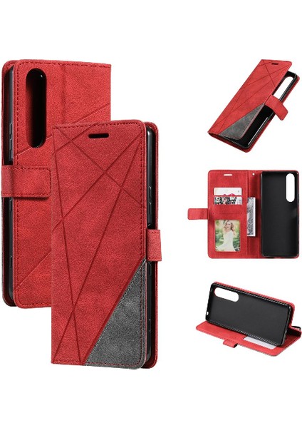Sony Xperia 1 Iı Kart Tutucu Için Kickstand Darbeye Cüzdan Flip Pu (Yurt Dışından) indirimleri