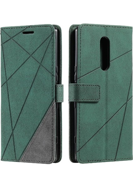Sony Xperia 1 Için Kılıf Darbeye Manyetik Kart Tutucu Kickstand Pu Cüzdan (Yurt Dışından)