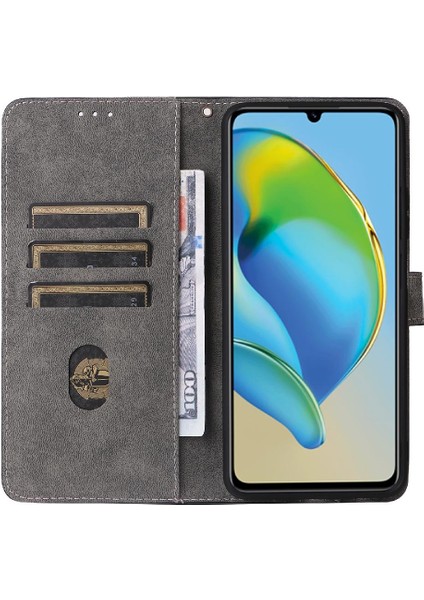 Zte Blade V41 Akıllı Flip Folio Cüzdan Kart Yuvaları Kapak Manyetik (Yurt Dışından)