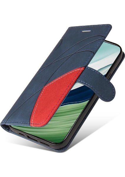 Huawei Mate 60 Pro Iki Renkli Dikiş Kickstand Koruyucu Pu (Yurt Dışından) modelleri
