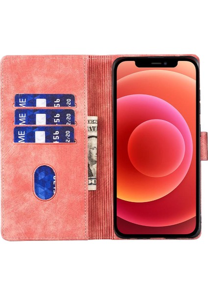 IPhone 11 Için Kılıf Pro Max Tutucu Kapak Cüzdan Kılıf Flip Folio Kabartmalı (Yurt Dışından)