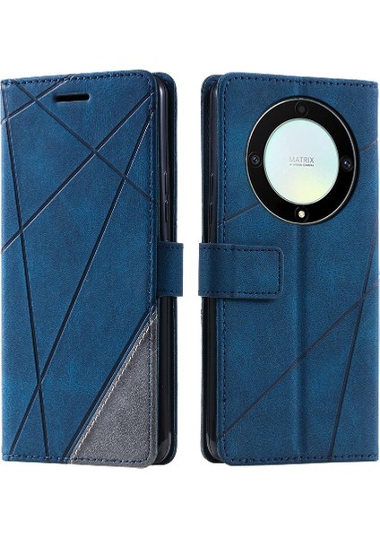 Onur X9A 5g Manyetik Kart Tutucu Için Kılıf Kickstand Cüzdan Flip Folio Pu (Yurt Dışından)