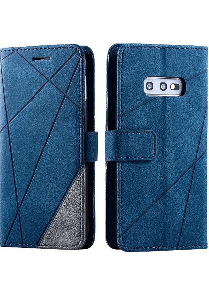 Samsung Galaxy S10E Manyetik Cüzdan Flip Folio Darbeye Pu Kart (Yurt Dışından)