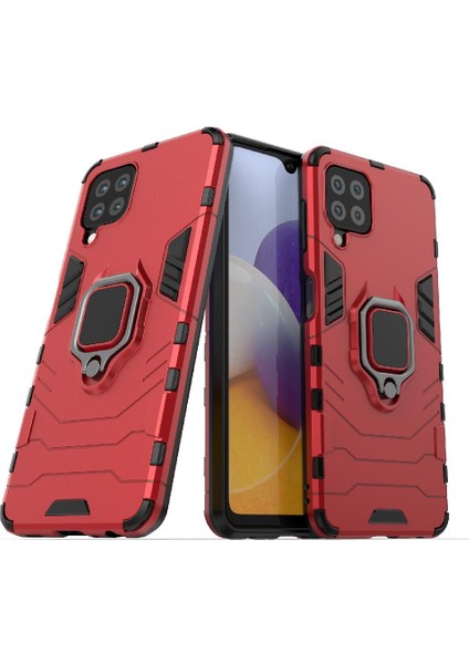 Samsung Galaxy A22 4g Için Kılıf 360 &deg; Dönen Halka Askeri Damla Koruma (Yurt Dışından) indirimleri