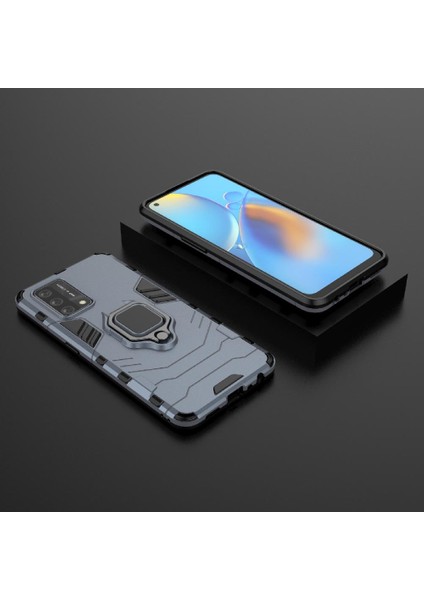 Oppo A74 4g Kickstand Darbeye Kapak Askeri Damla Koruma Için Kılıf (Yurt Dışından) fiyatları