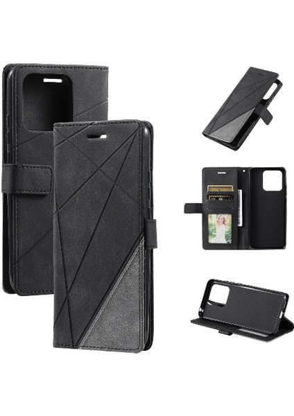 Xiaomi 13 Pro Pu Deri Darbeye Dayanıklı Kart Tutucu Kickstand Cüzdan (Yurt Dışından)