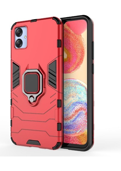 Samsung Galaxy A04E 4g Darbeye Kapak Kickstand 360 &deg; Dönen (Yurt Dışından)