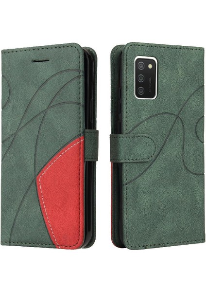 Samsung Galaxy A02S Pu Deri Flip Folio Kılıf Kickstand ile (Yurt Dışından)