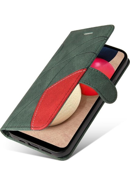 Samsung Galaxy A02S Pu Deri Flip Folio Kılıf Kickstand ile (Yurt Dışından) modelleri