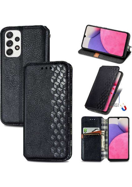 Samsung Galaxy A33 5g Kılıf Için Kılıf Moda Tasarımı Zarif Flip (Yurt Dışından)