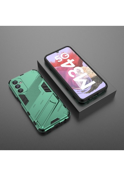 Samsung Galaxy M34 5g Koruyucu Kapak Için Kickstand Sağlam Askeri (Yurt Dışından)