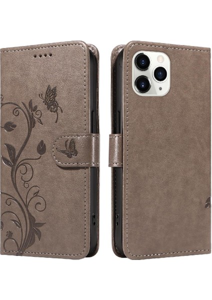 IPhone 11 Pro Max Cüzdan Telefon Kılıfı ve El ile Kart Yuvası (Yurt Dışından)