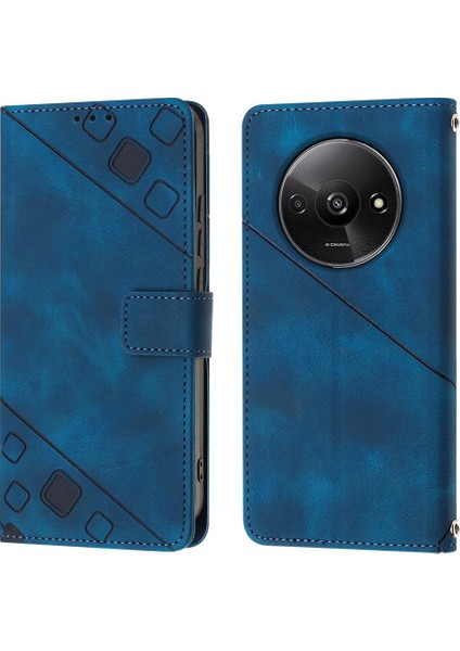Xiaomi Redmi A3 Için Kılıf Cüzdan Kapak Çevirin Kart Tutucu Manyetik Deri (Yurt Dışından)