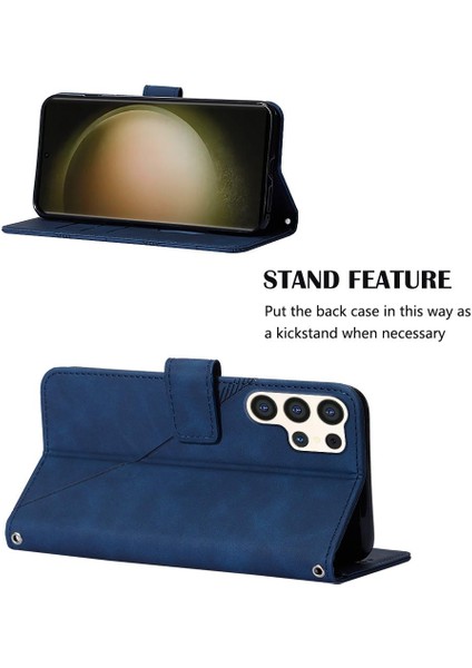 Samsung Galaxy S24 Ultra 5g Için Kılıf Pu Deri Cüzdan Kapak Çevirin Folio (Yurt Dışından) fiyatları