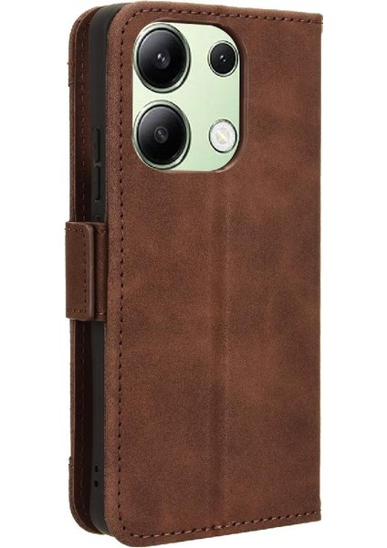Xiaomi Redmi Not 13 Için Kılıf 4g Deri Cüzdan Kapak Manyetik Kapatma (Yurt Dışından) modelleri
