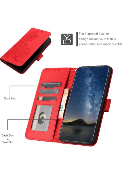 Colorful Shop Kart Yuvası Standı Kickstand Koruyucu Pu Flip ile Tecno Camon 20 Için Kılıf (Yurt Dışından)