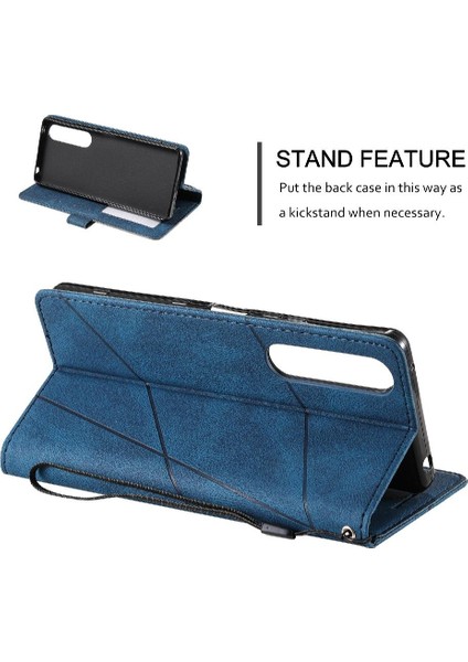 Sony Xperia 1 Iıı Pu Deri Darbeye Dayanıklı Manyetik Kart Tutucu Flip Case (Yurt Dışından) indirimleri
