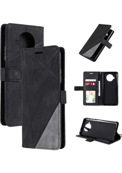 Xiaomi 10T Lite Için Pu Deri Cüzdan Çevir Folio Darbeye Kart (Yurt Dışından)