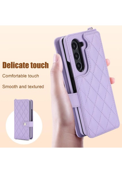 Samsung Galaxy Z Için Kılıf Kat 5 Prim Koruma Standı Fonksiyonu Deri (Yurt Dışından) modelleri