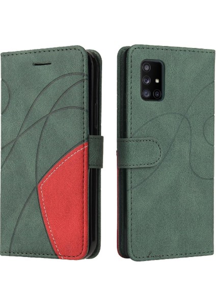 Samsung Galaxy A71 5g Pu Deri Flip Folio Kılıf Kart Yuvası ile (Yurt Dışından)