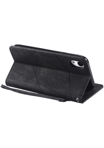 IPhone Xr Pu Deri Kart Tutucu Kickstand Cüzdan Flip Folio (Yurt Dışından) modelleri