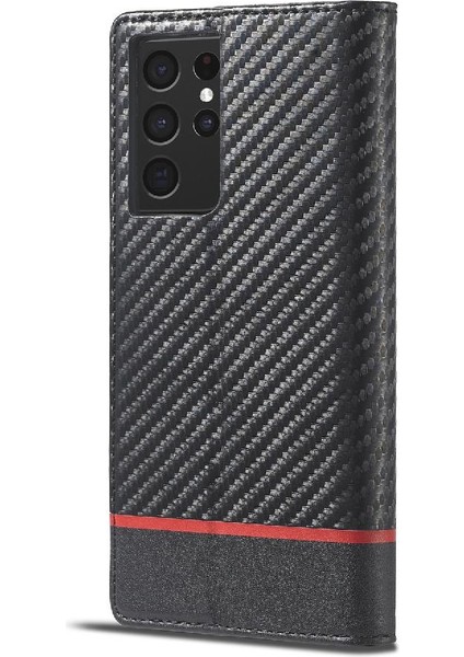 Samsung Galaxy S21 Ultra Deri Folio Flip Case Tam Koruma Için Kılıf (Yurt Dışından) indirimleri