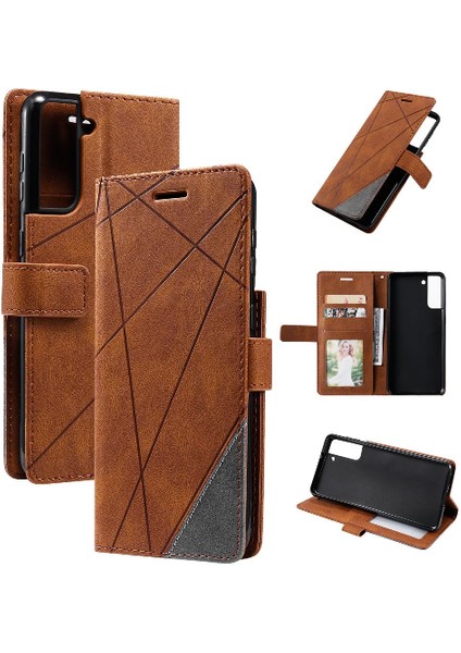 Samsung Galaxy S21 Artı Pu Deri Cüzdan Flip Folio Manyetik (Yurt Dışından)