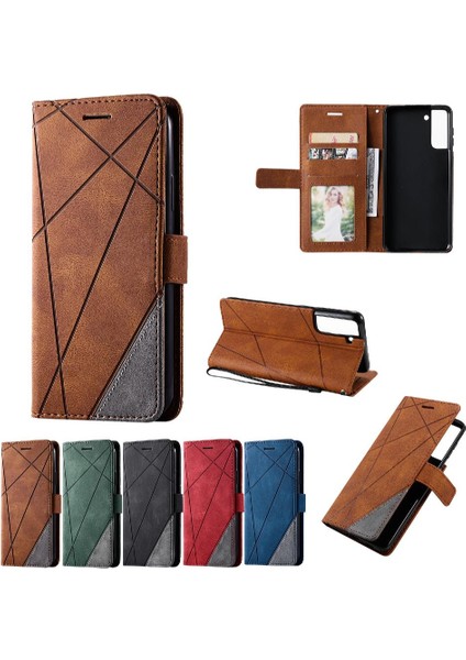 Samsung Galaxy S21 Artı Pu Deri Cüzdan Flip Folio Manyetik (Yurt Dışından) fırsatları