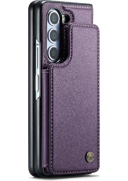 Colorful Shop Samsung Galaxy Z Fold 5 5g Kickstand Pu Deri Için Caseme Cüzdan Kılıf (Yurt Dışından)