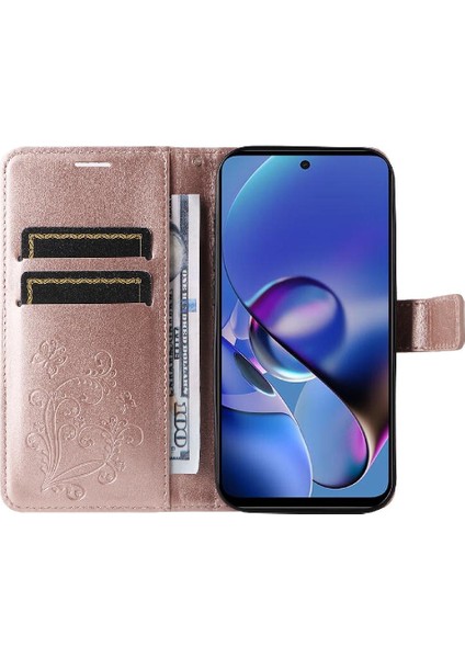 Motorola Moto G54 5g Pu Deri Flip Kickstand Için Kılıf Kart Yuvası ile (Yurt Dışından) indirimleri