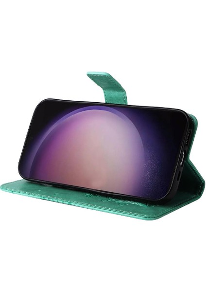Kart Yuvası Standı ile Samsung Galaxy S24 Ultra Için Kılıf Darbeye Kapak Pu (Yurt Dışından) modelleri