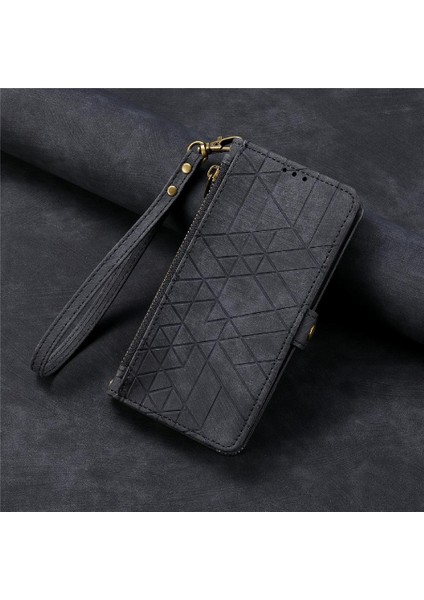 Oppo Oppo 11F 5g Için Flip Case Basit Iş Darbeye Deri Kılıf (Yurt Dışından)