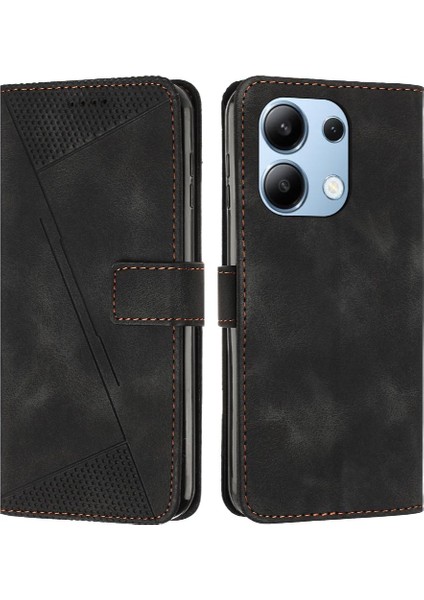 Xiaomi Redmi Için Not 13 4g Pu Deri Yan Toka Tam Koruma (Yurt Dışından)