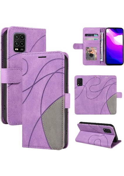 Kart Yuvası Standı Kickstand Koruyucu Pu Flip ile Xiaomi 10 Lite Için Kılıf (Yurt Dışından) fiyatları