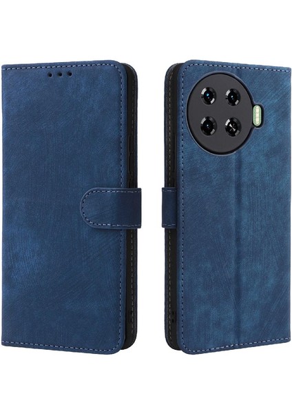 Tecno Spark 20 Pro Artı 4g Flip Folio Cüzdan Kart Yuvaları Kapak Pu (Yurt Dışından)