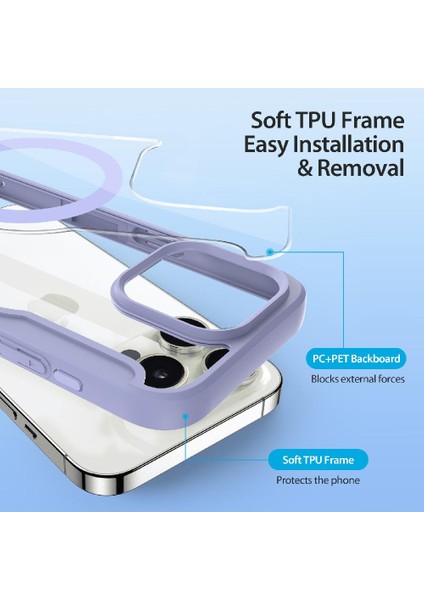 Rfıd Engelleme Kart Yuvası Pu Deri ile IPhone 15 Pro Için Duducase Durumda (Yurt Dışından) fırsatları