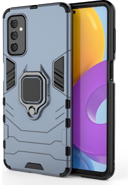 Samsung Galaxy M52 5g Kickstand Darbeye Kapak 360 &deg; Dönen (Yurt Dışından)
