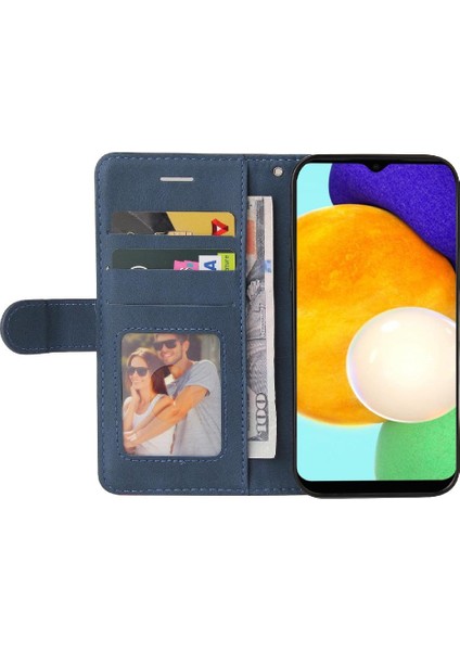 Samsung Galaxy A03S Pu Deri Flip Folio Kılıf Kickstand ile (Yurt Dışından) fiyatları