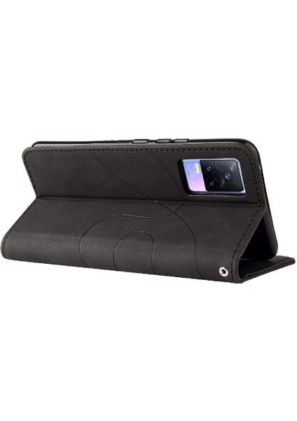 Vıvo V21E 4g Kickstand Koruyucu Iki Renkli Dikiş Pu Deri Için Kılıf (Yurt Dışından) indirimleri