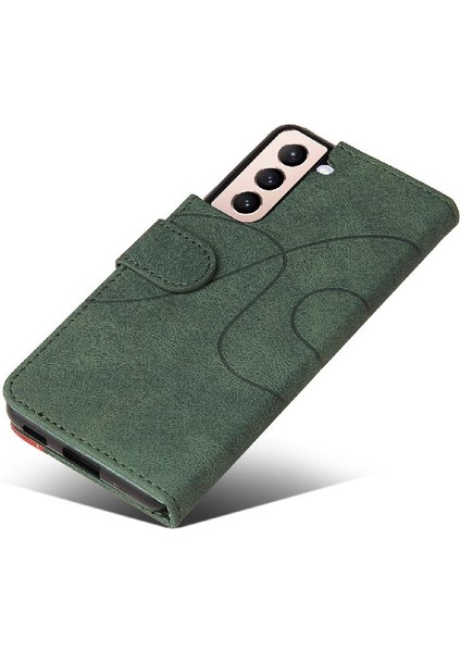 Samsung Galaxy S21 Artı Kickstand Koruyucu Pu Deri Flip Case (Yurt Dışından) modelleri