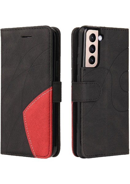 Samsung Galaxy S21 Artı Kickstand Koruyucu Pu Deri Flip Case (Yurt Dışından)