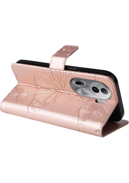 Kart Yuvası Standı Manyetik Kapak Kapak Pu ile Oppo Oppo 11 Pro 5g Için Kılıf (Yurt Dışından)