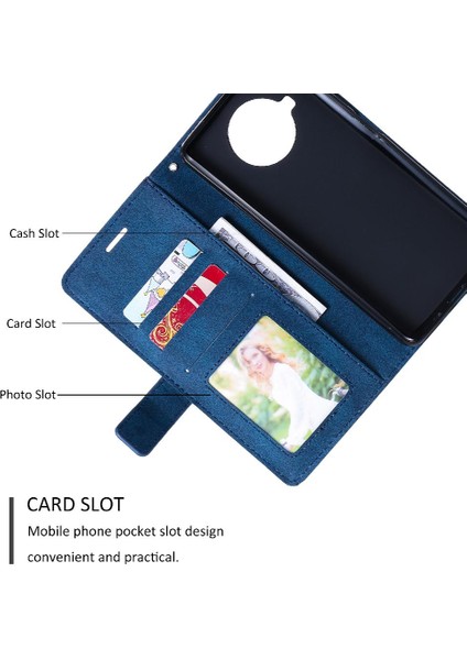 Xiaomi 10T Lite Için Pu Deri Cüzdan Çevir Folio Darbeye Kart (Yurt Dışından) modelleri