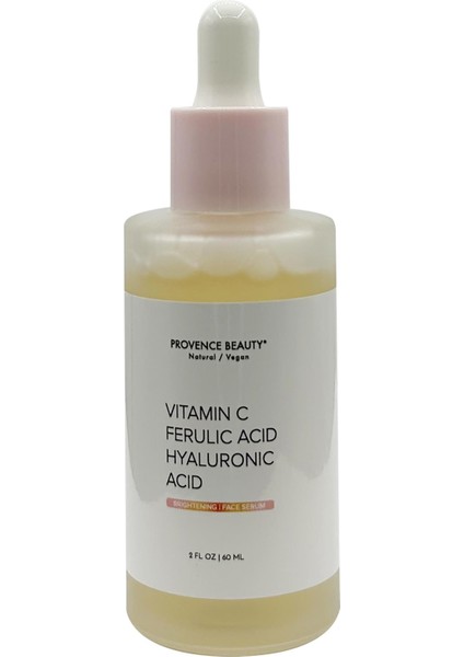 Vitamin C + Ferulic Acid + Hyaluronic Acid Yüz Serumu 60 Ml