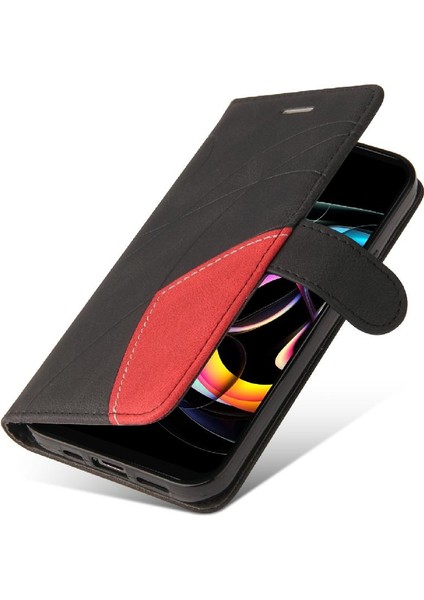 Colorful Shop Motorola Kenar 20 Lite Için Kılıf Kart Yuvası Standı ile Pu Deri Flip Folio (Yurt Dışından)