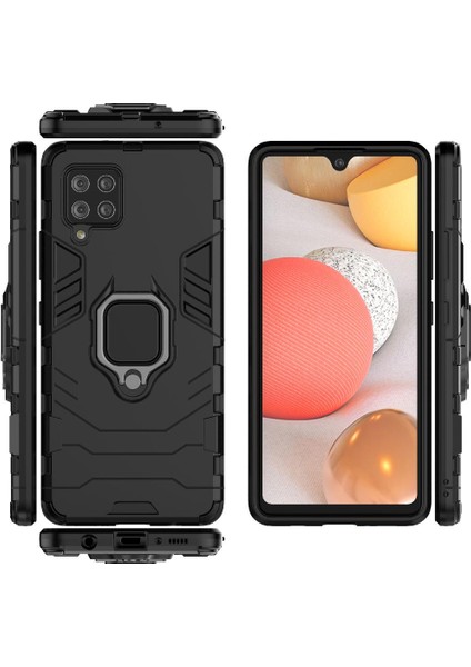 Samsung Galaxy Case 5g Için Kılıf 360 &deg; Dönen Halka Kickstand Darbeye Damla (Yurt Dışından) modelleri