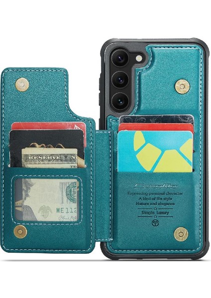 Samsung Galaxy S23 Artı Rfıd Engelleme Kickstand Pu Için Caseme Cüzdan Kılıf (Yurt Dışından) indirimleri