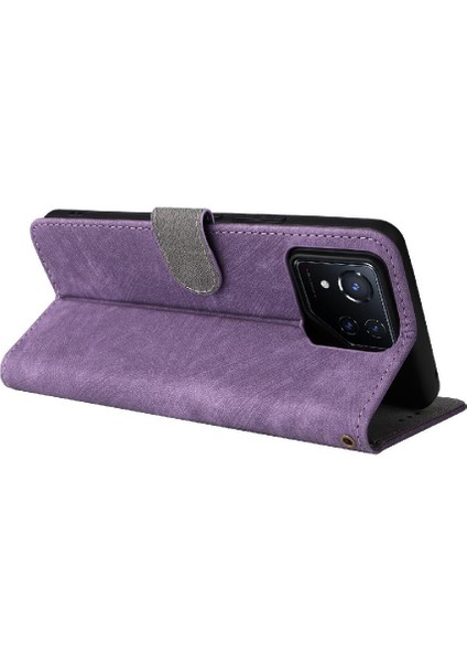 Asus Rog Telefon 8 Rfıd Engelleme Flip Folio Cüzdan Kart Yuvaları Kapak Için Kılıf (Yurt Dışından)